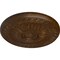 Ekena Millwork Randee Ceiling Medallion (Fits Canopies up to 3 7/8"), 20"OD x 1 3/8"P, Root Beer Crackle CM20HARBC - alternate 2